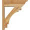 Ekena Millwork Merced Rough Sawn Traditional Outlooker, Western Red Cedar, 8"W x 24"D x 28"H OUT08X24X28MRC01RWR - alternate 4
